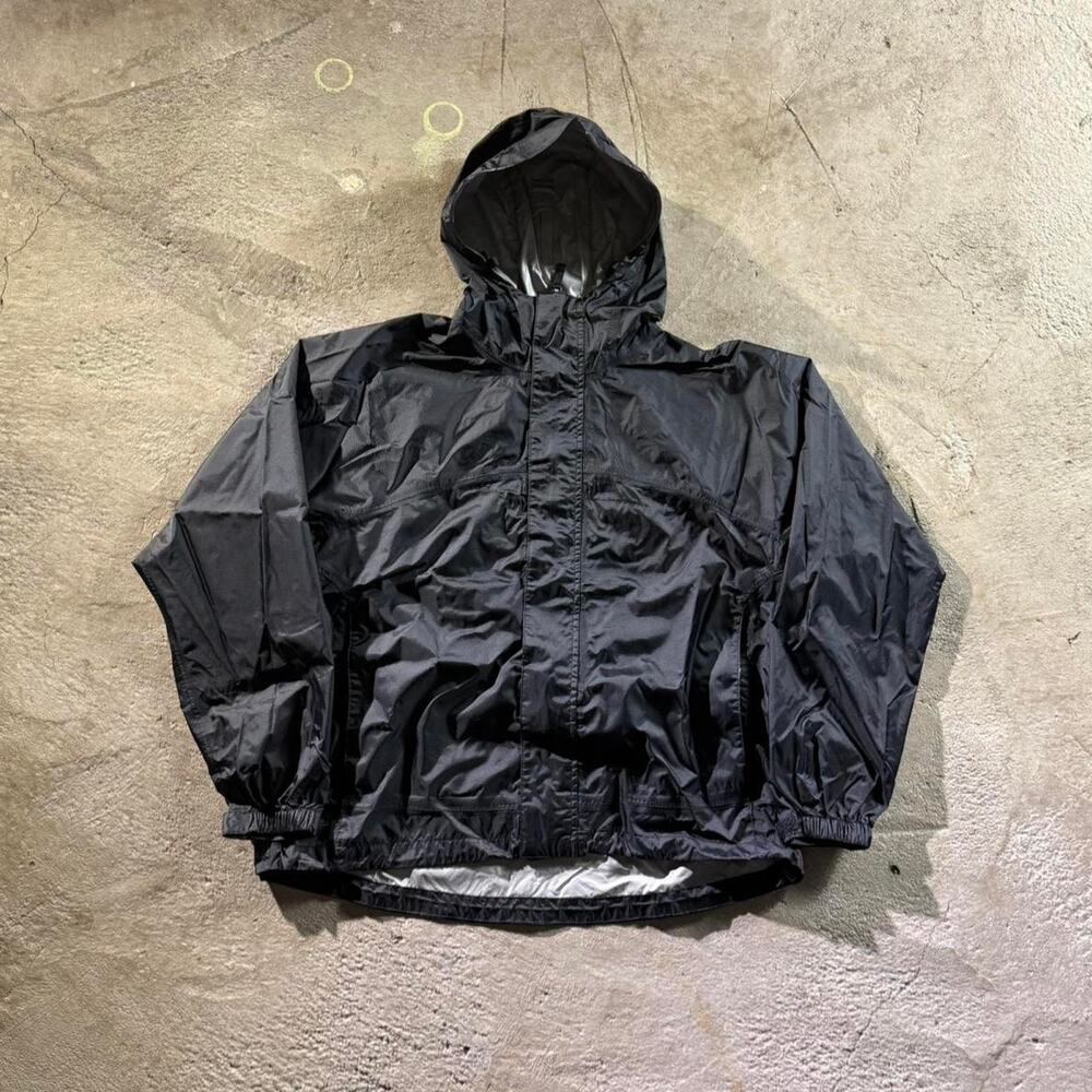 Black Outer Shell Rain Jacket